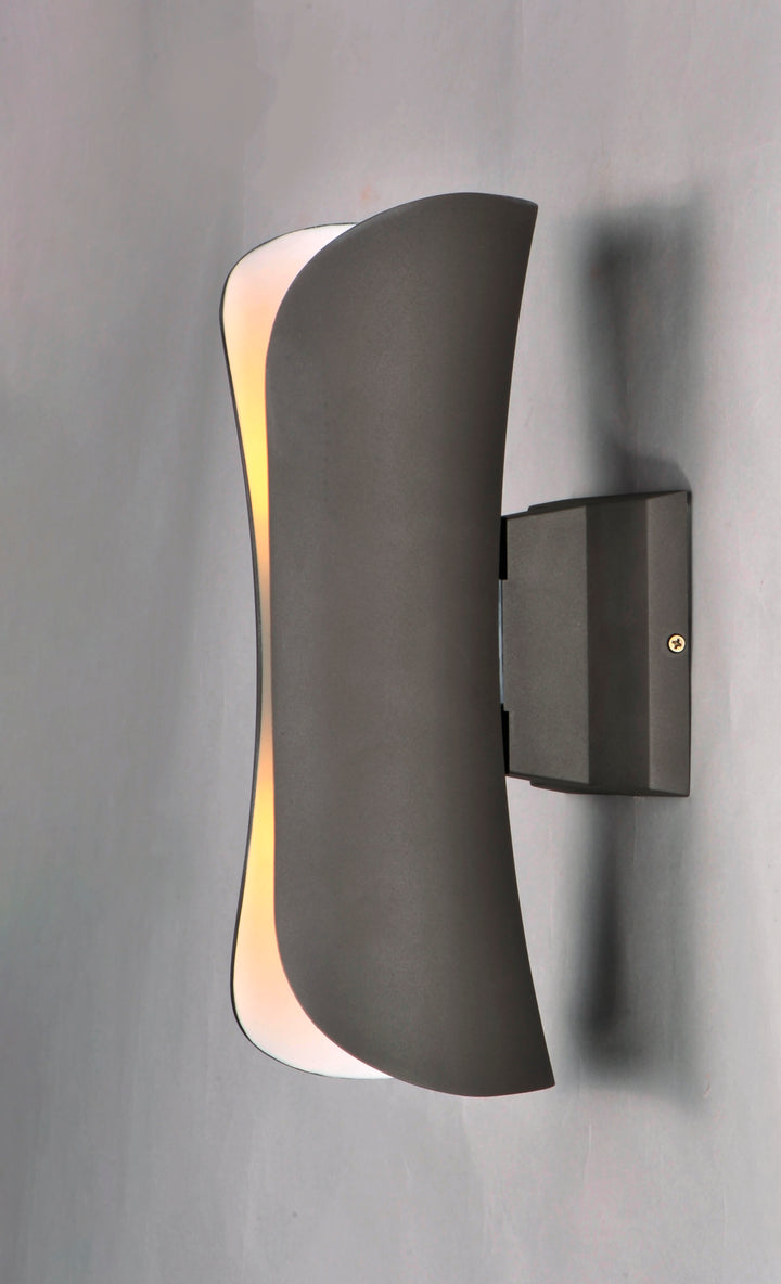 Scroll 13.5 LED Outdoor Wall Sconce Architectural Bronze alternate view