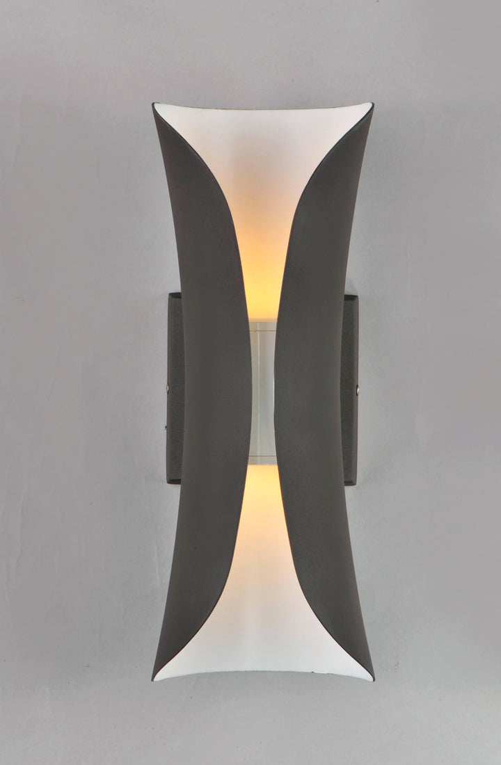 Scroll 13.5 LED Outdoor Wall Sconce Architectural Bronze alternate view