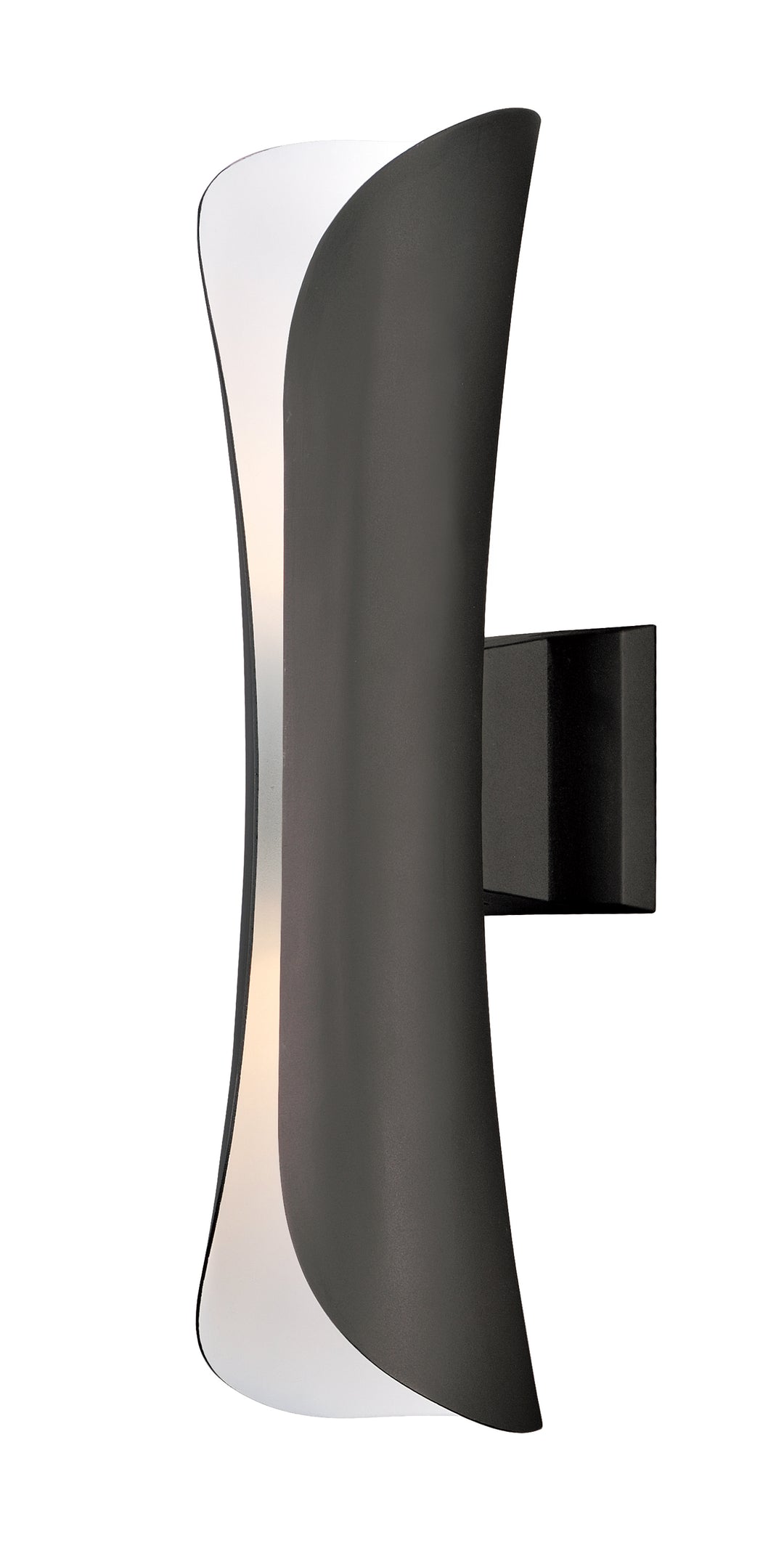 Scroll 21 LED Outdoor Wall Sconce Architectural Bronze