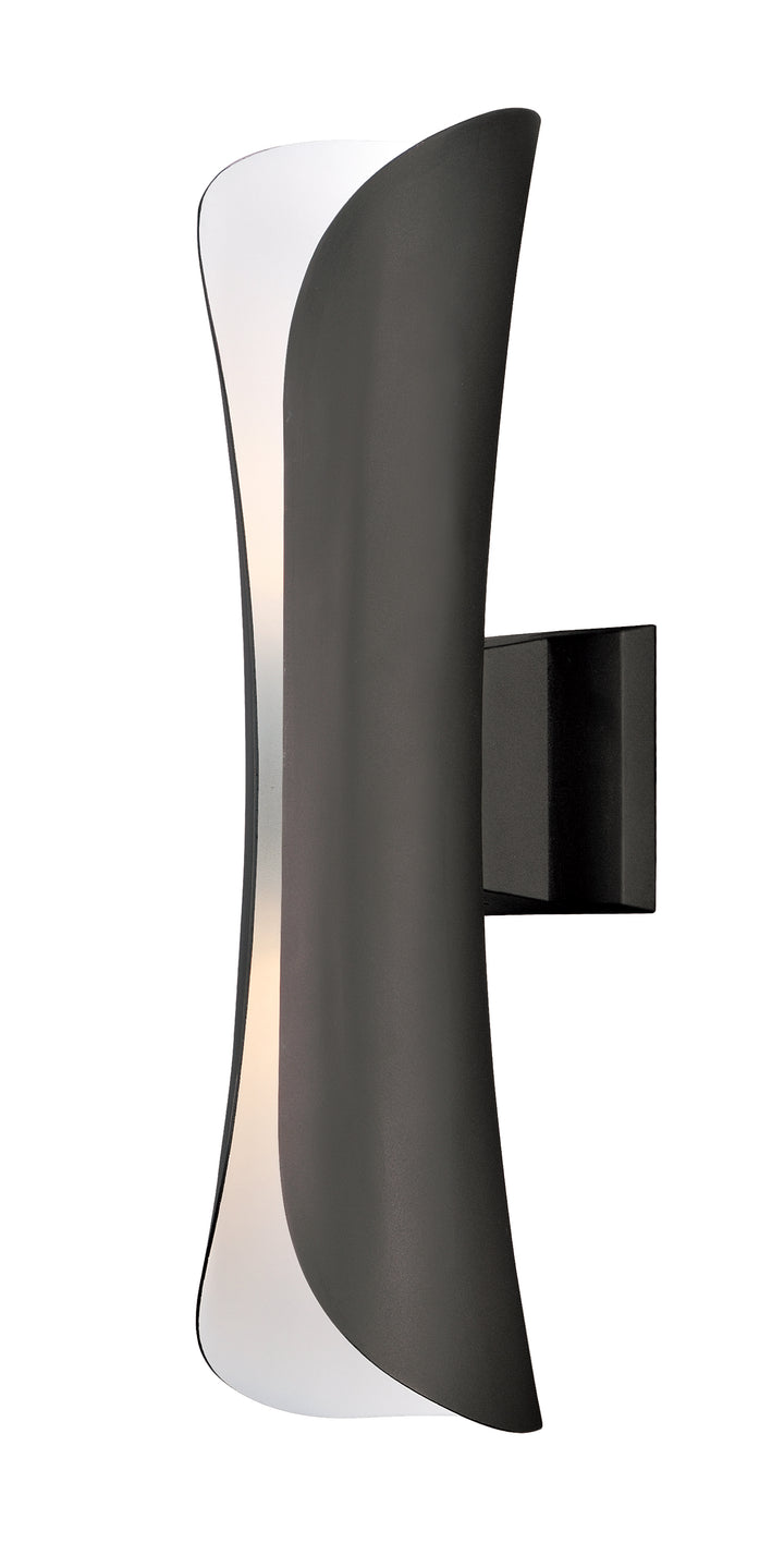 Scroll 21 LED Outdoor Wall Sconce Architectural Bronze