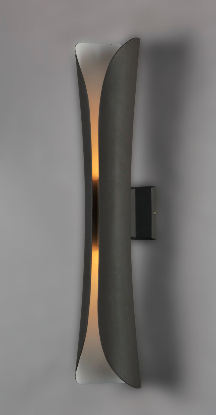 Scroll 30 LED Outdoor Wall Sconce Architectural Bronze alternate view