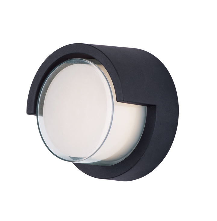 Eyebrow LED Outdoor Wall Sconce Black