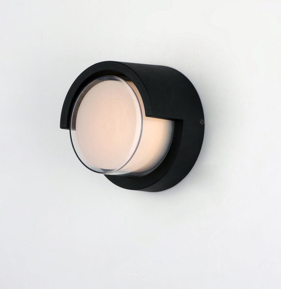 Eyebrow LED Outdoor Wall Sconce Black alternate view