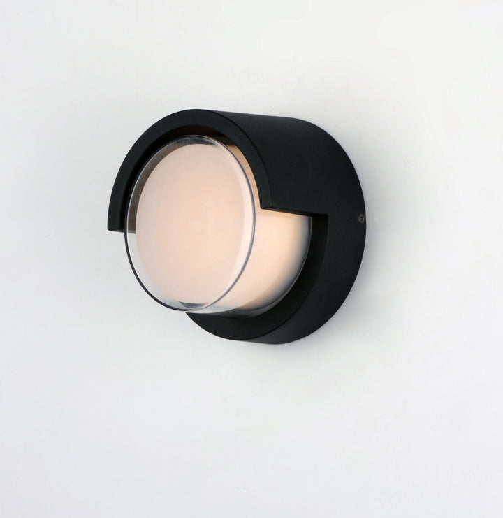 Eyebrow LED Outdoor Wall Sconce Black alternate view
