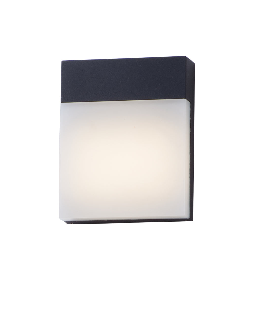 Eyebrow LED Outdoor Wall Sconce Black