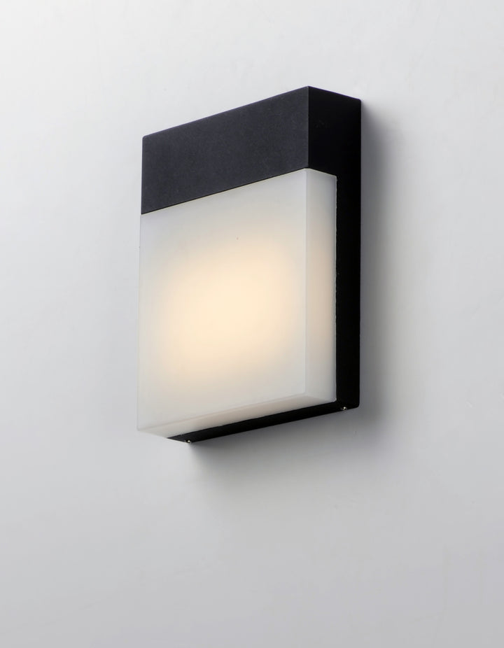 Eyebrow LED Outdoor Wall Sconce Black alternate view