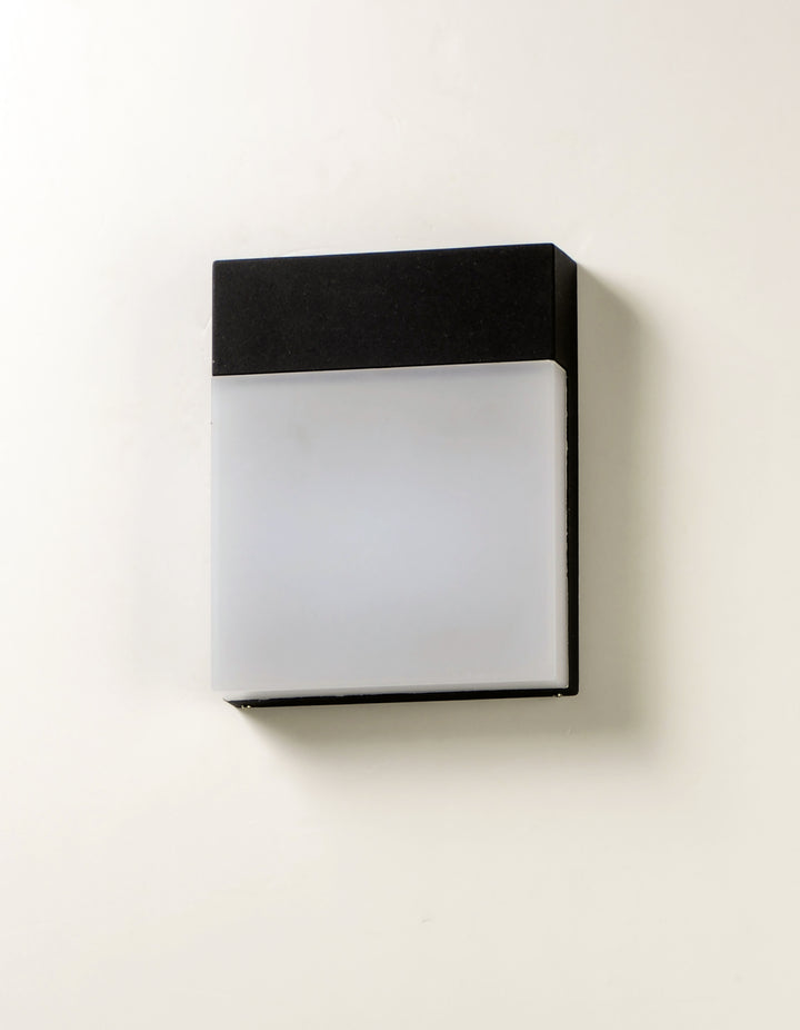 Eyebrow LED Outdoor Wall Sconce Black alternate view