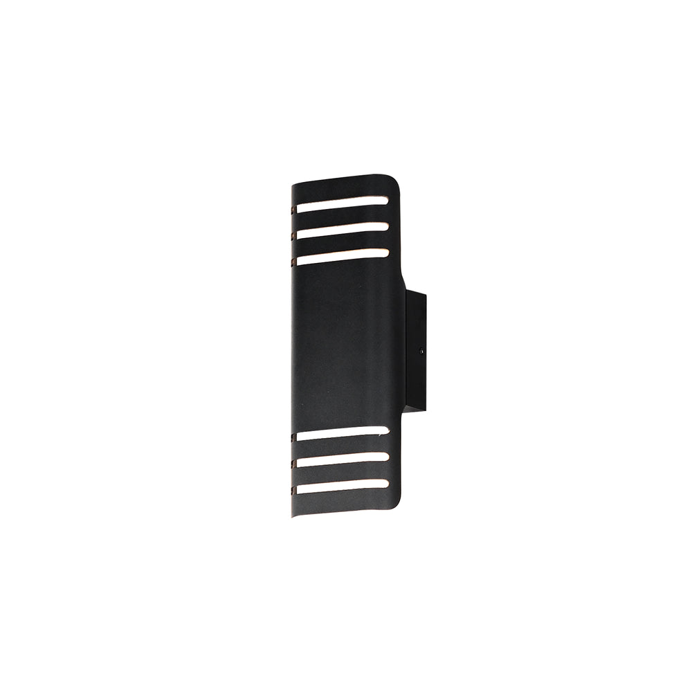 Lightray Small LED Outdoor Wall Lamp Black