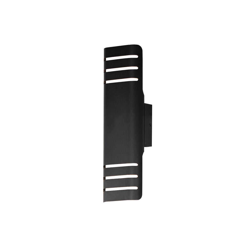 Lightray Medium LED Outdoor Wall Lamp Black