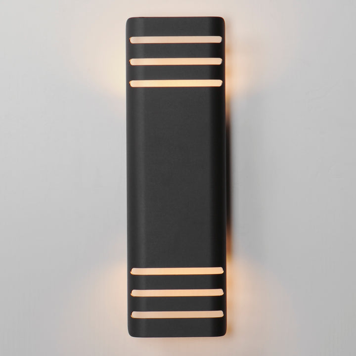 Lightray Large LED Outdoor Wall Lamp Architectural Bronze alternate view
