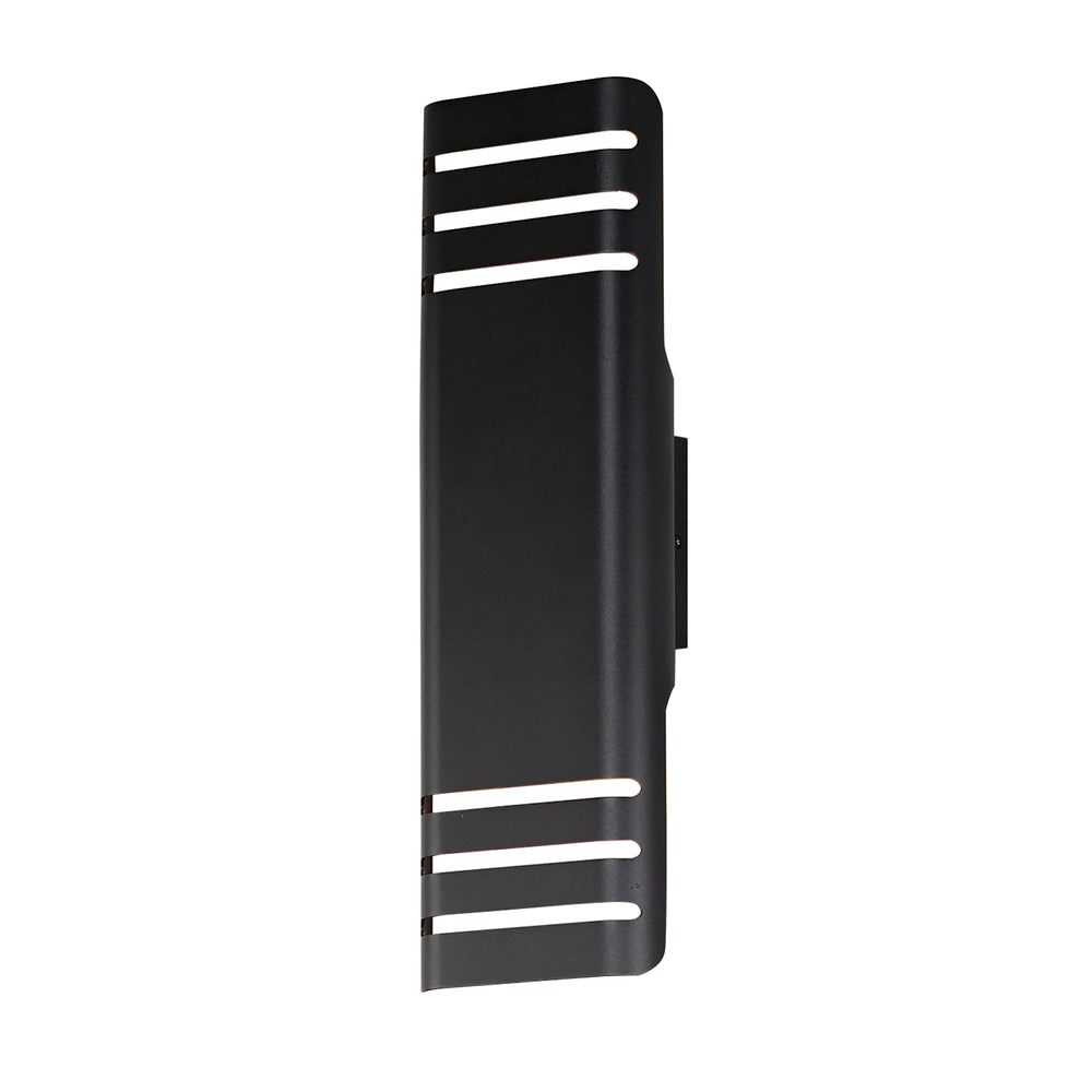 Lightray Large LED Outdoor Wall Lamp Black