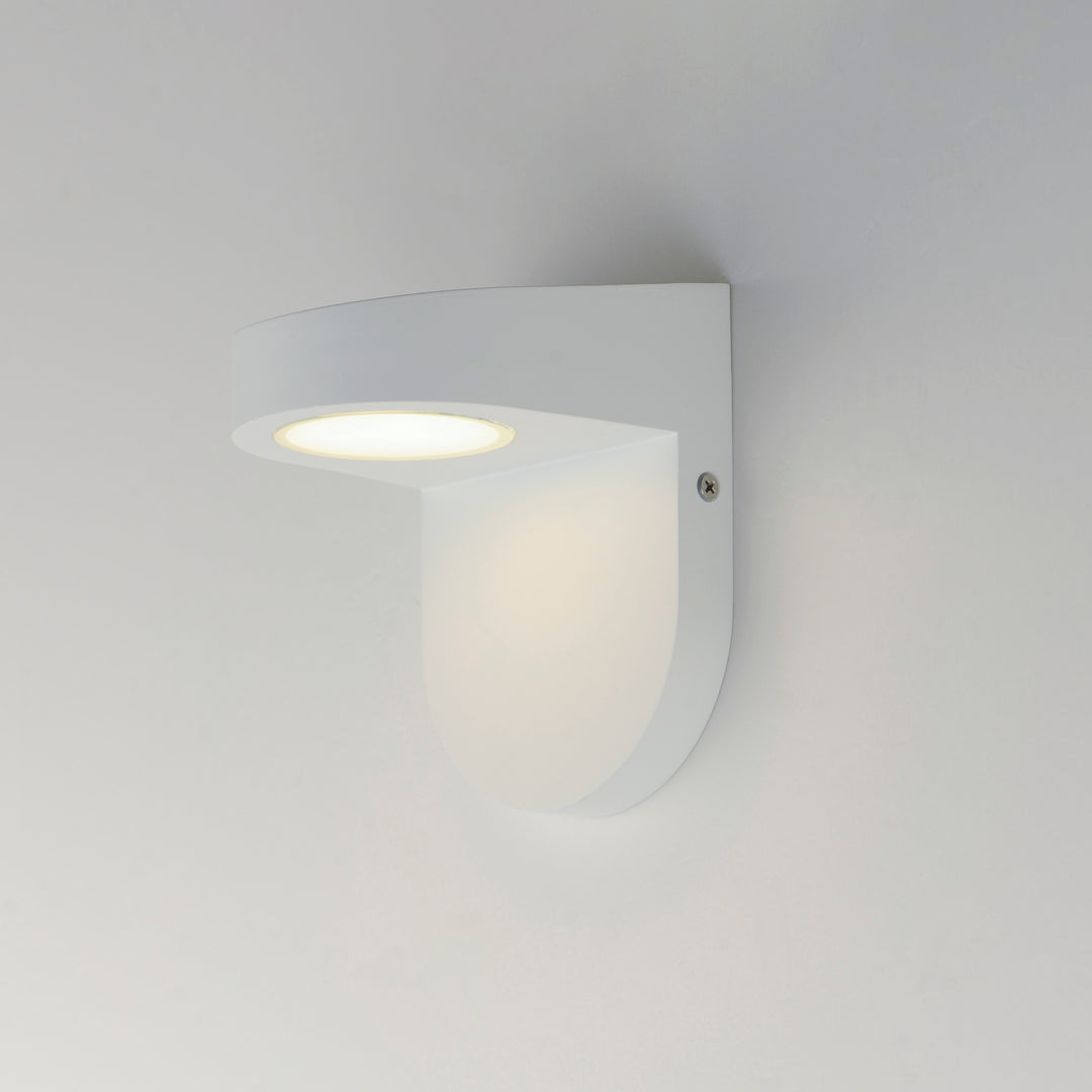Ledge LED Outdoor Wall Sconce White alternate view