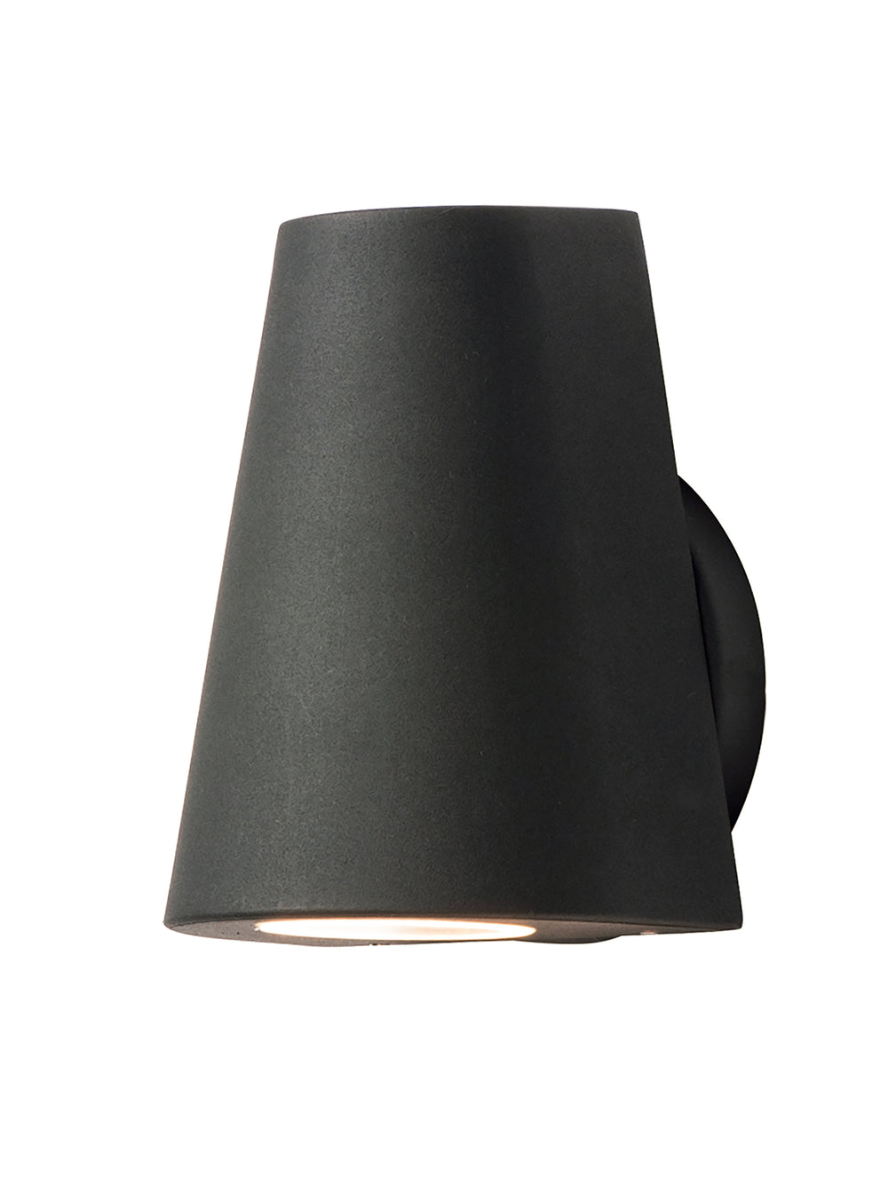 Mini 1-Light LED Outdoor Wall Sconce Black