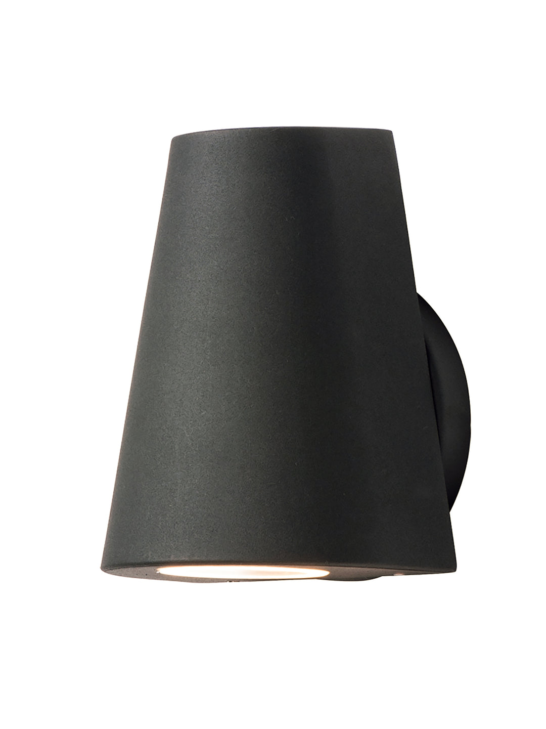 Mini 1-Light LED Outdoor Wall Sconce Black