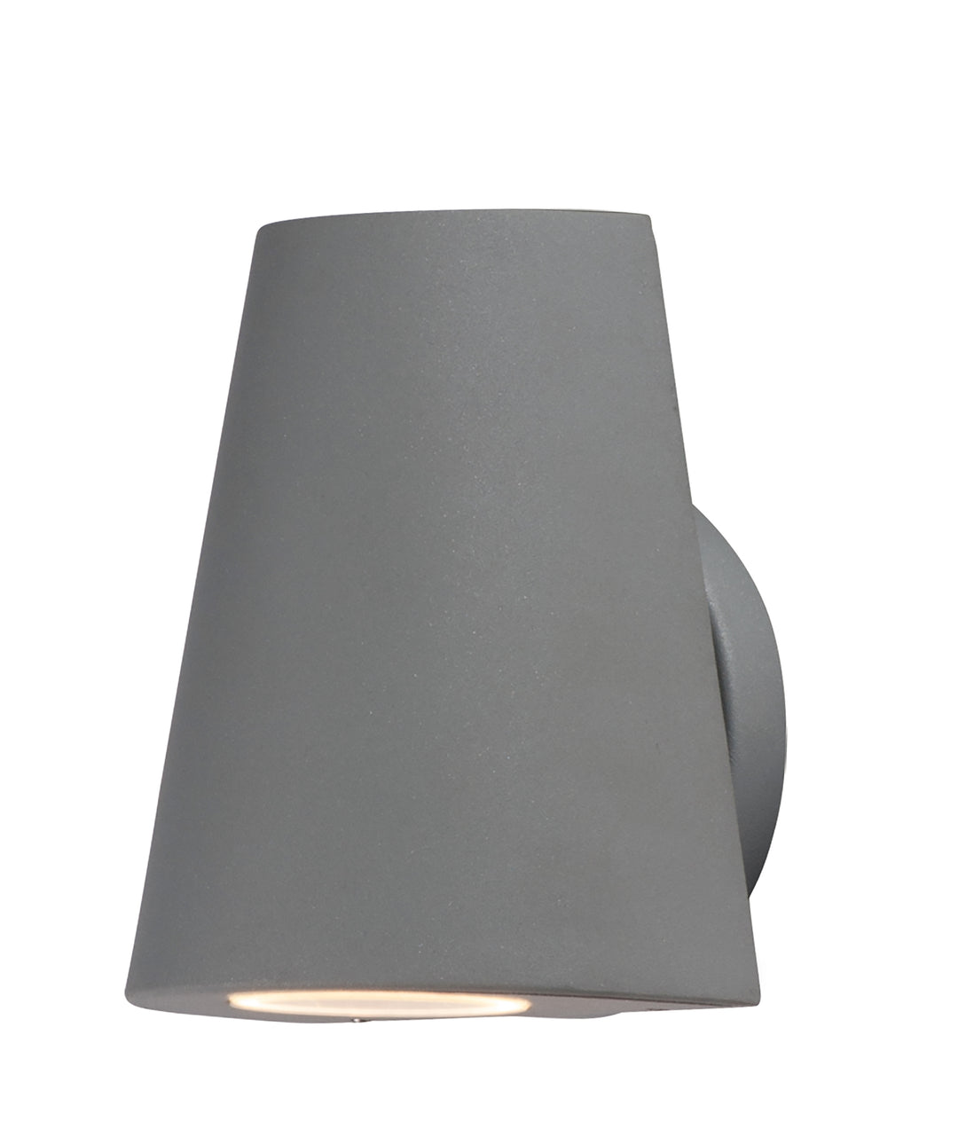 Mini 1-Light LED Outdoor Wall Sconce Silver