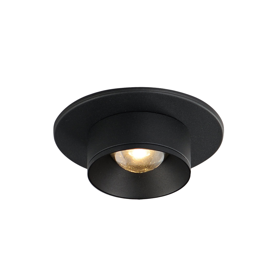 Caldera LED Flush Mount Black
