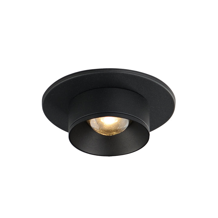 Caldera LED Flush Mount Black