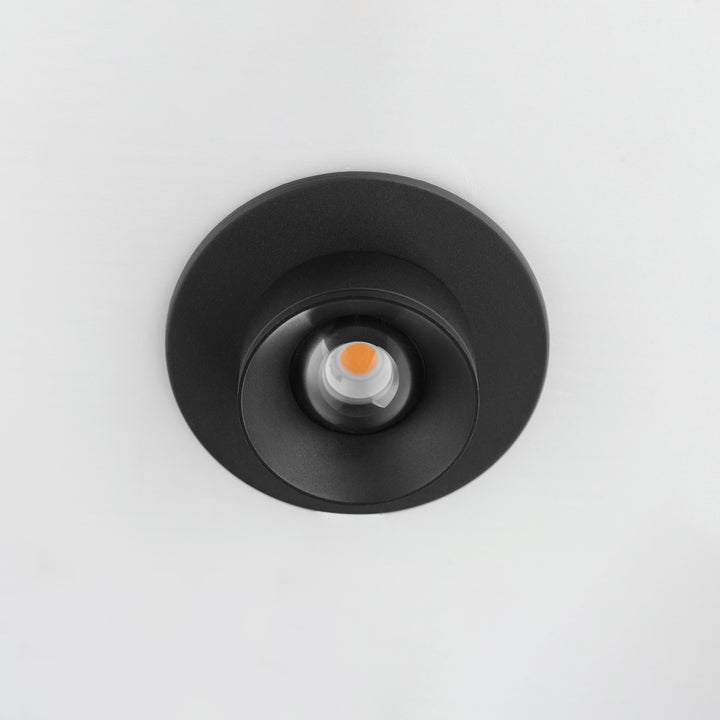 Caldera LED Flush Mount Black alternate view