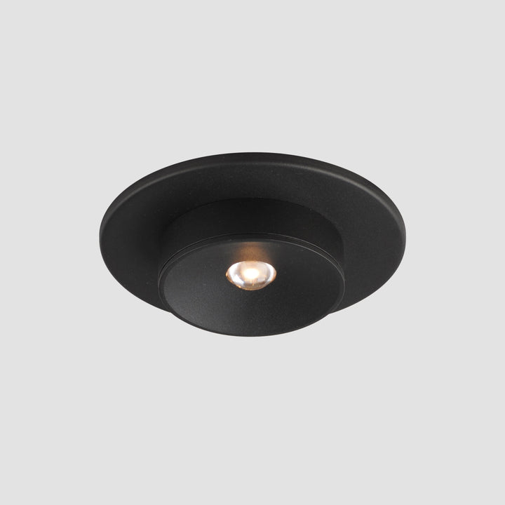 Caldera LED Flush Mount Black alternate view