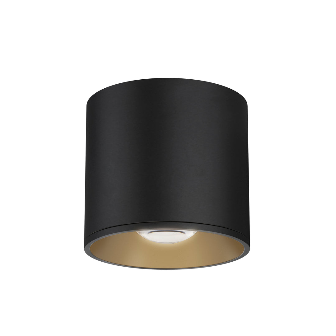 Stout RD 120-277V Indoor/Outdoor Flush Mount Black