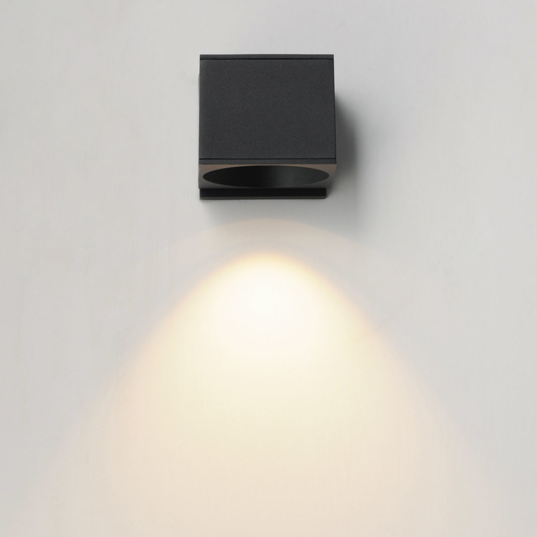 Stout 120-277V Indoor/Outdoor Wall Sconce Black alternate view