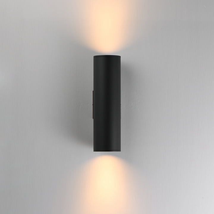 Stout Outdoor Wall Sconce - 15" Black alternate view