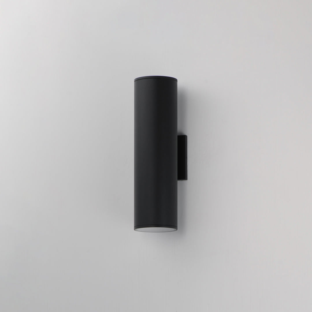 Stout Outdoor Wall Sconce - 15" Black alternate view