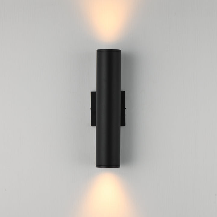 Caldera Outdoor Wall Sconce Black alternate view
