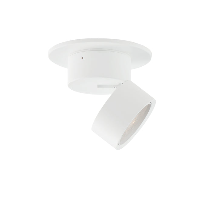 Swinger Mini Adjustable LED Flush Mount White