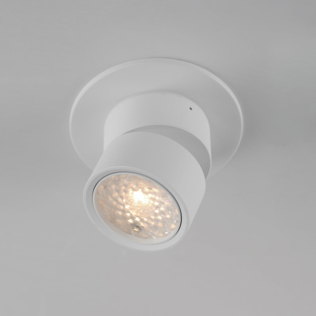 Swinger Mini Adjustable LED Flush Mount White alternate view
