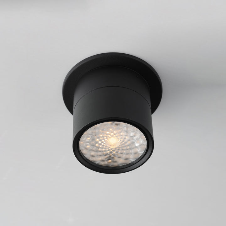 Swinger Adjustable LED Flush Mount Black alternate view