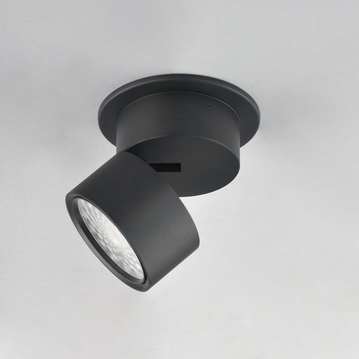 Swinger Adjustable LED Flush Mount Black alternate view