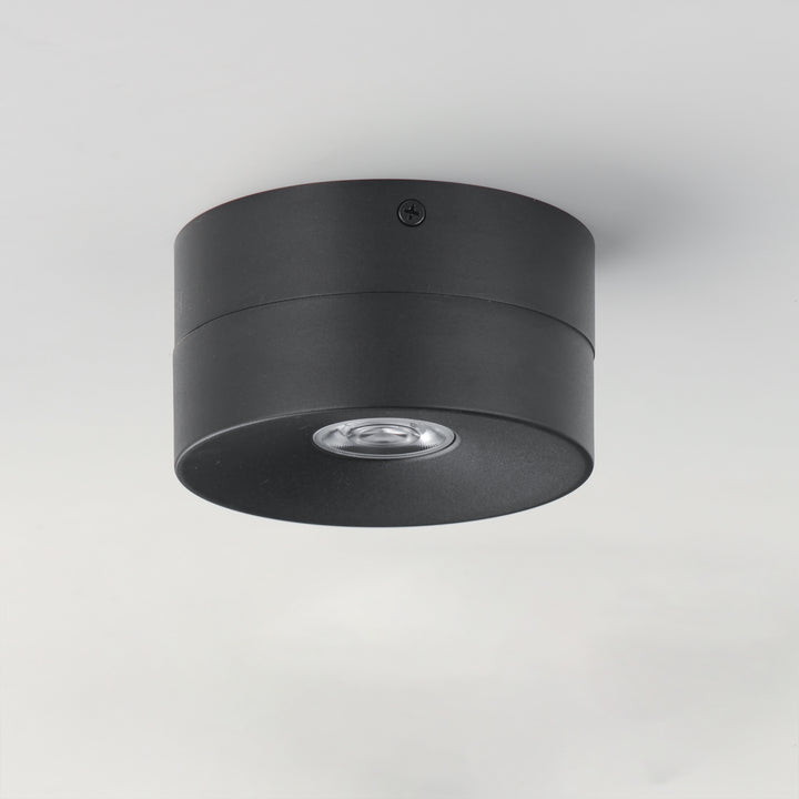 Swinger Adjustable LED Flush Mount Black alternate view
