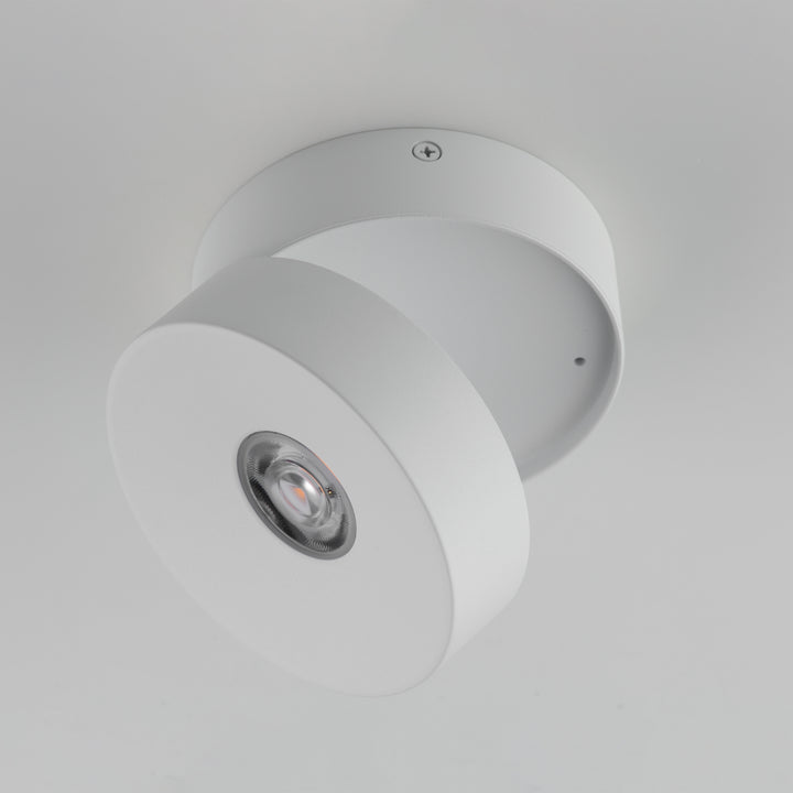 Swinger Adjustable LED Flush Mount White alternate view