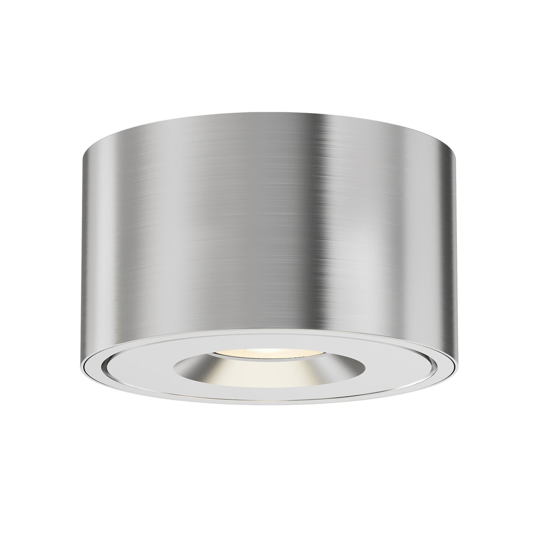 Fulcrum LED Flush Mount w Gimbal Aluminum