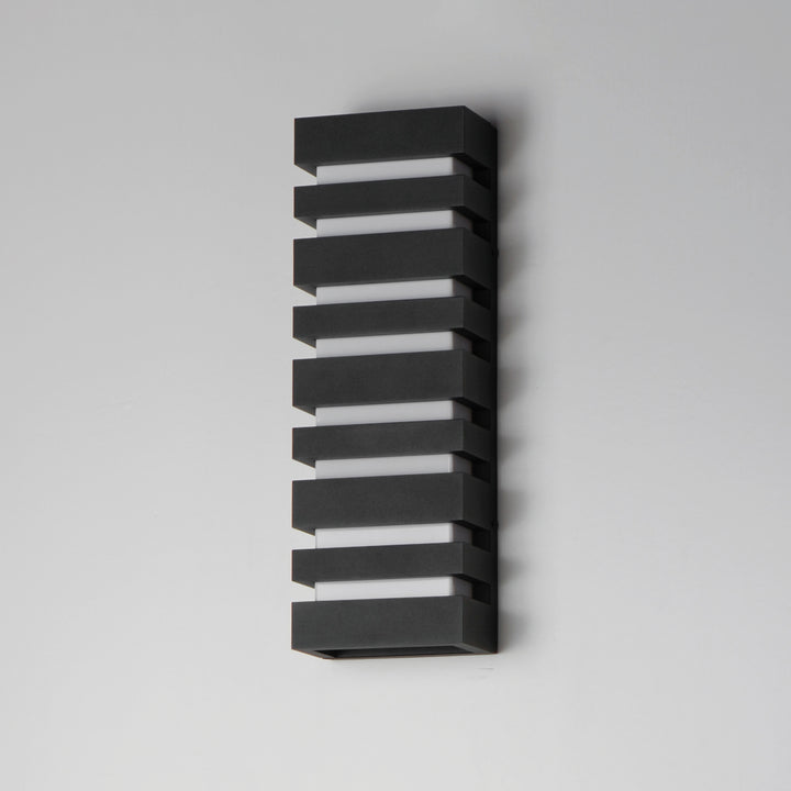 Keyes LED Outdoor Wall Sconce Black alternate view