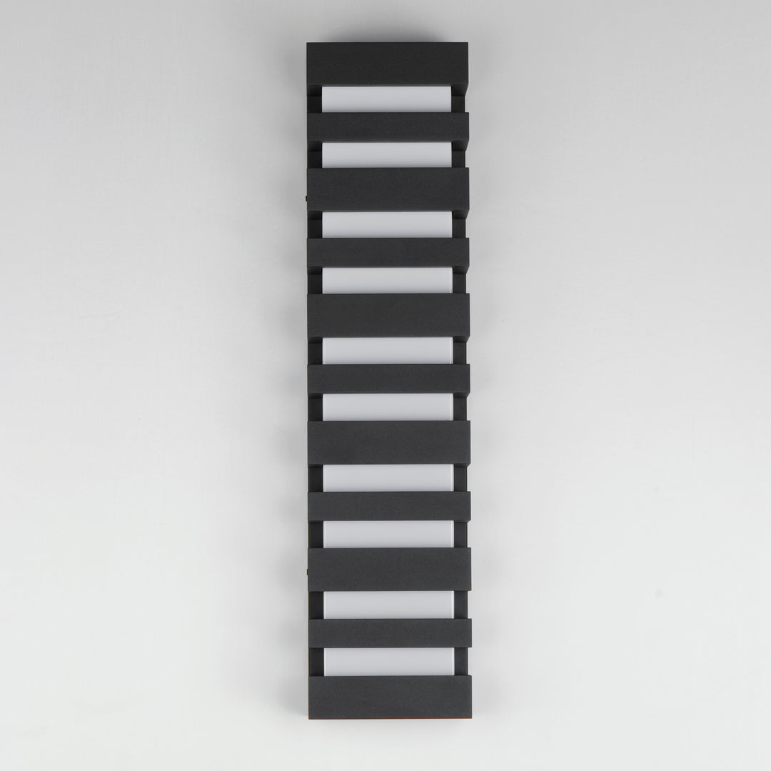 Keyes LED Outdoor Wall Sconce Black alternate view