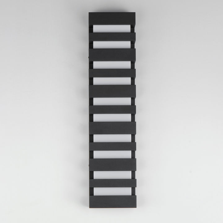 Keyes LED Outdoor Wall Sconce Black alternate view