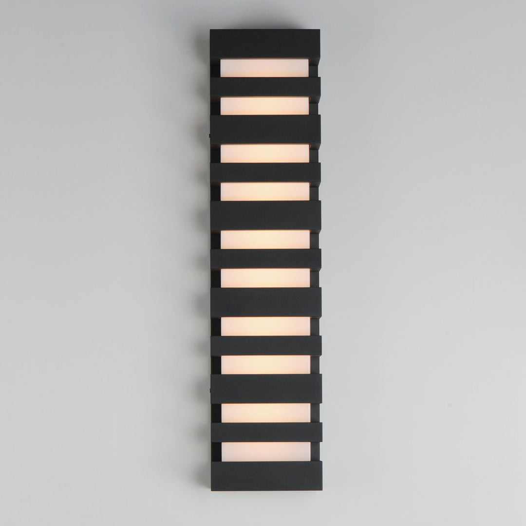 Keyes LED Outdoor Wall Sconce Black alternate view