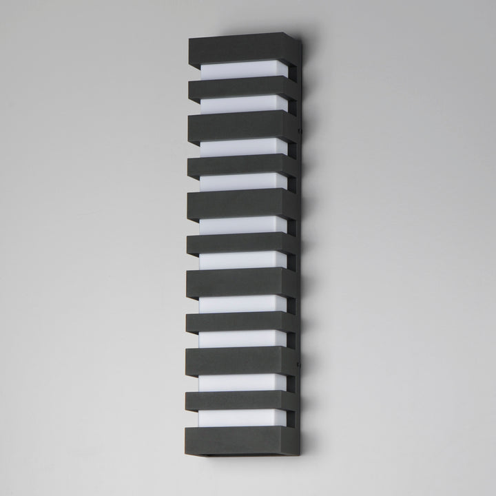 Keyes LED Outdoor Wall Sconce Black alternate view
