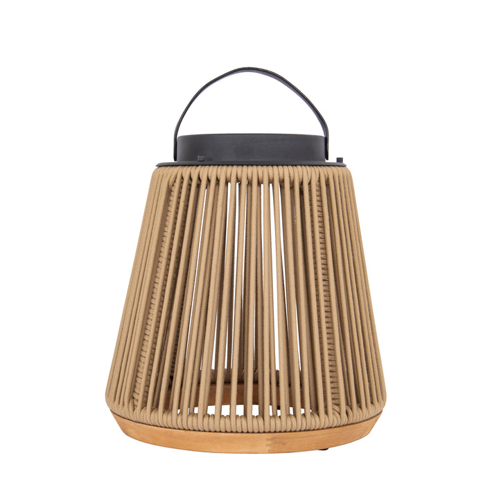 Sea Scape Solar LED Outdoor Rechargeable Table Lamp in Midnight by Craftmade