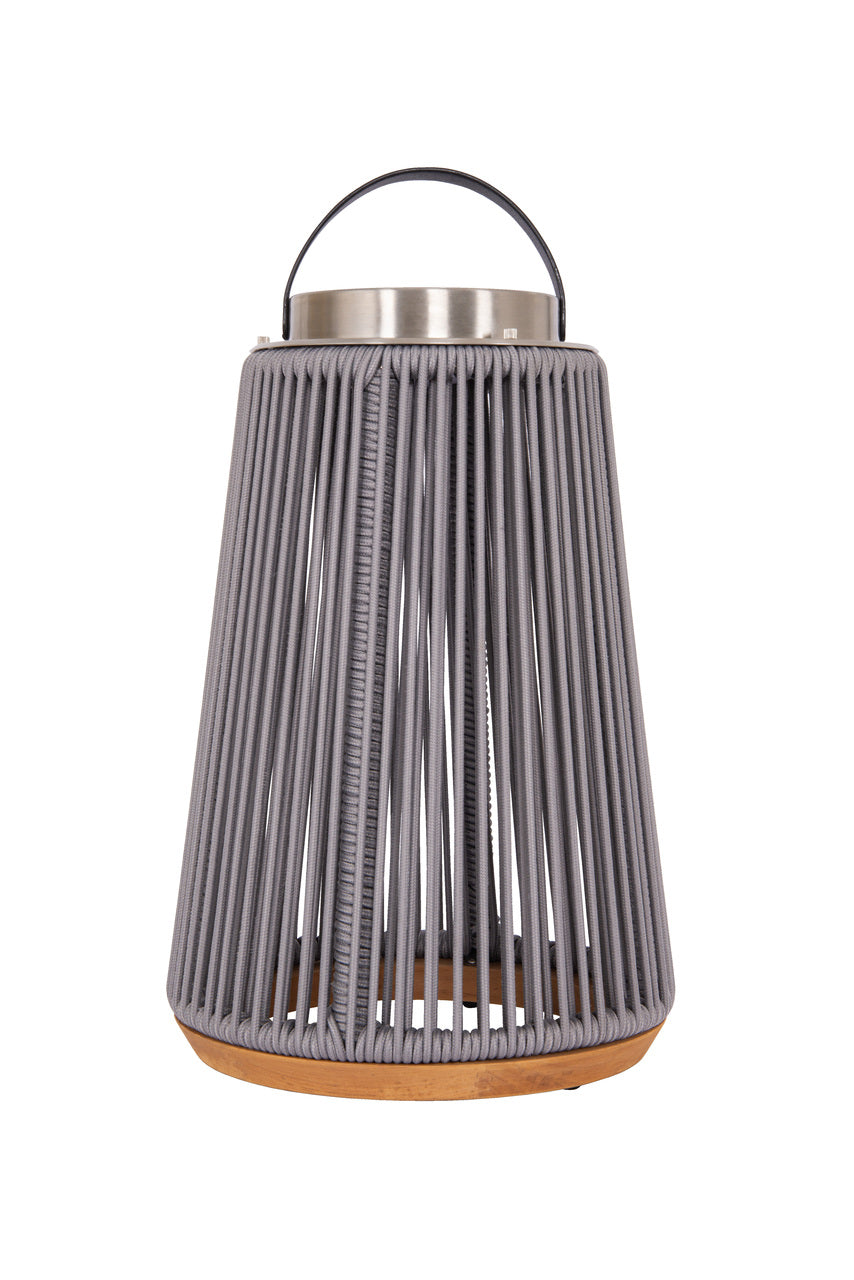 Sea Scape Solar LED Outdoor Rechargeable Table Lamp in Stainless Steel by Craftmade