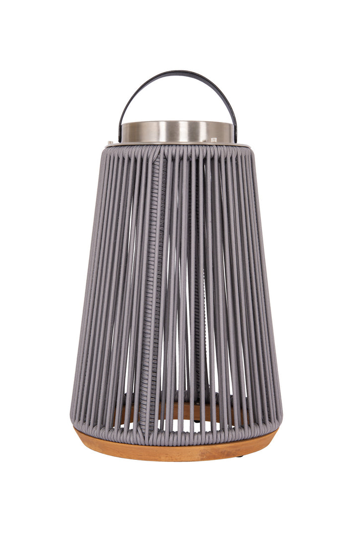 Sea Scape Solar LED Outdoor Rechargeable Table Lamp in Stainless Steel by Craftmade
