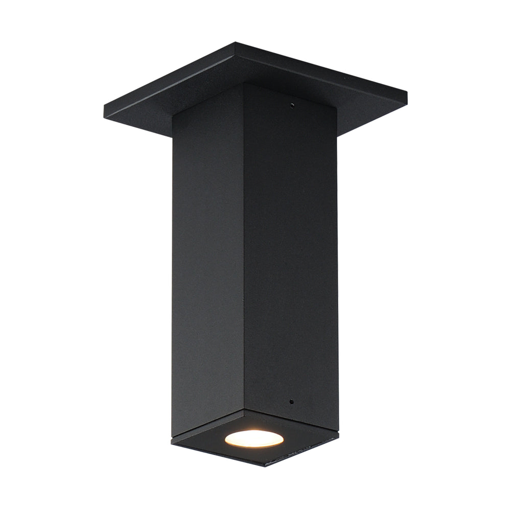 Culvert LED Outdoor Flush Mount Black