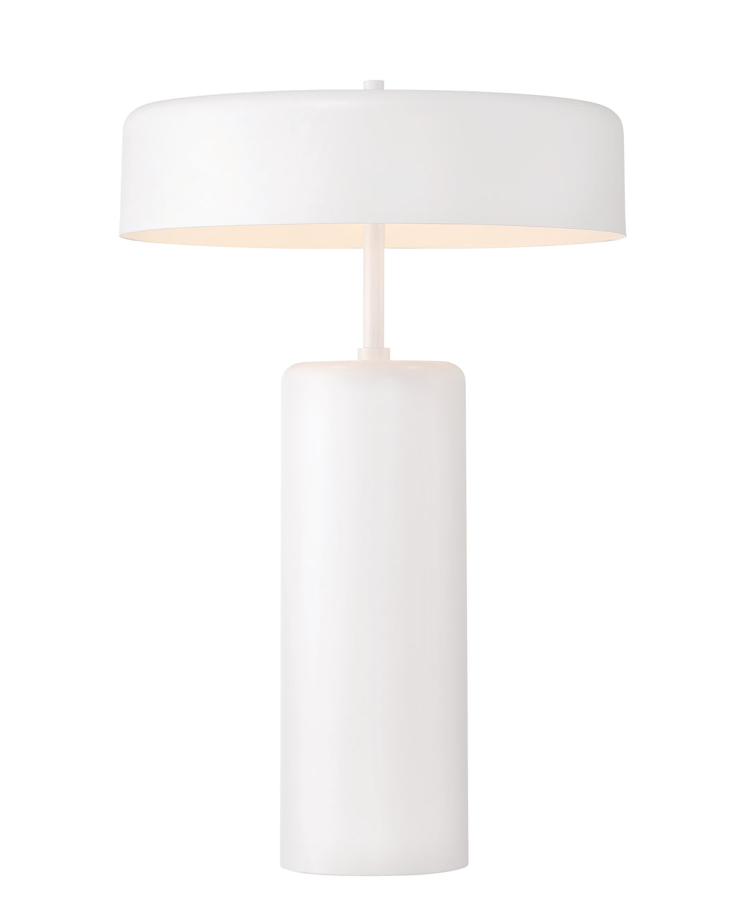 3-Light Table Lamp in White by Craftmade