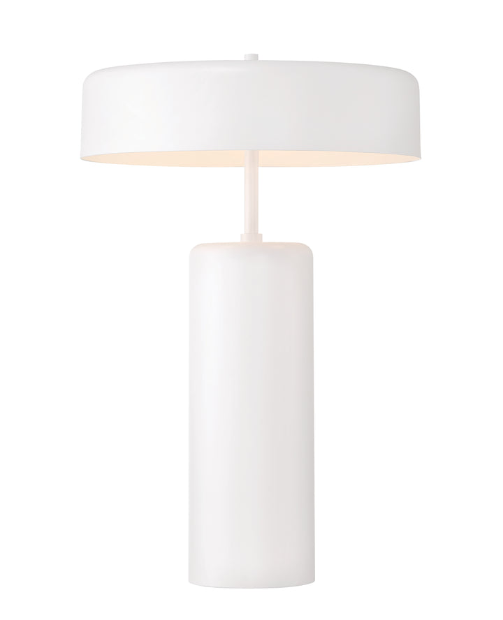 3-Light Table Lamp in White by Craftmade