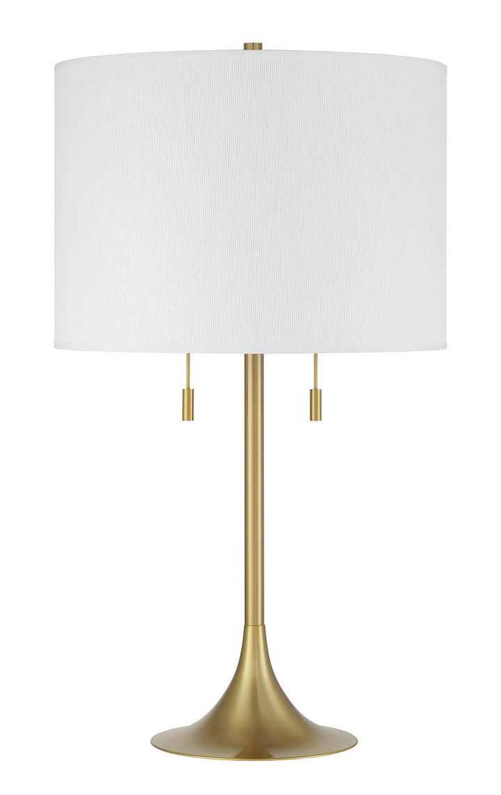 Neely Table Lamp in Satin Brass by Craftmade
