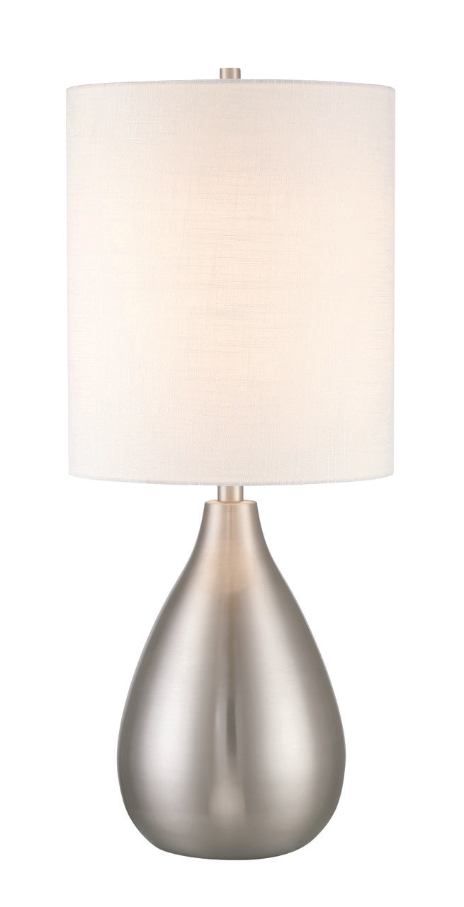 Leri Table Lamp in Brushed Polished Nickel by Craftmade