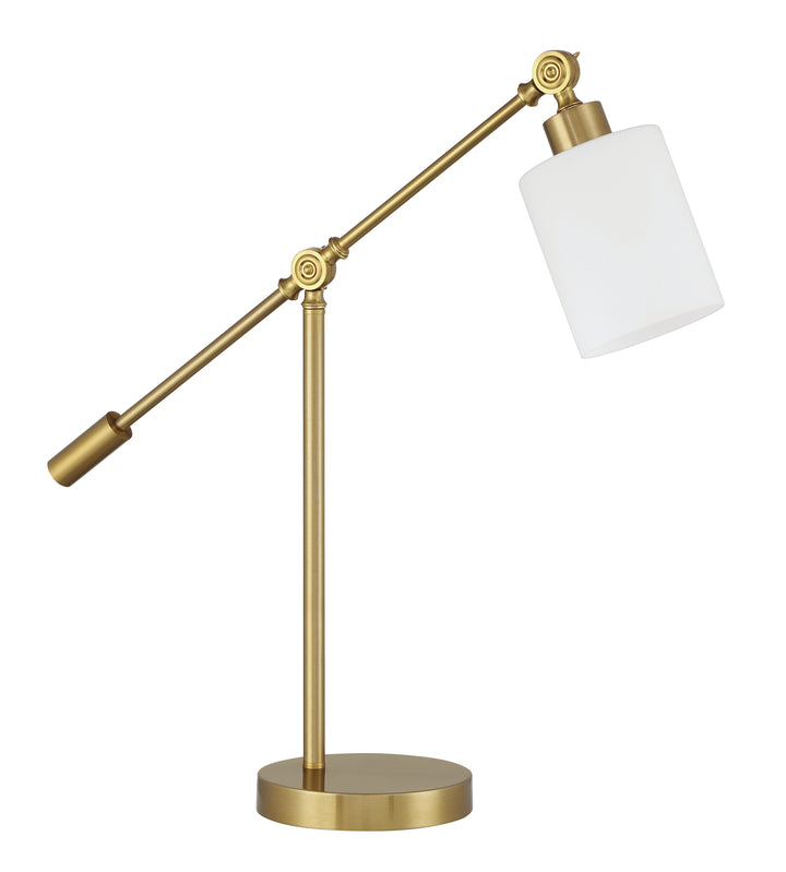 Indiana Table Lamp in Satin Brass by Craftmade