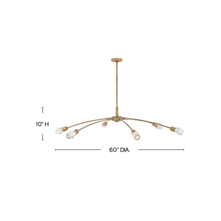 Atera Single Tier Chandelier